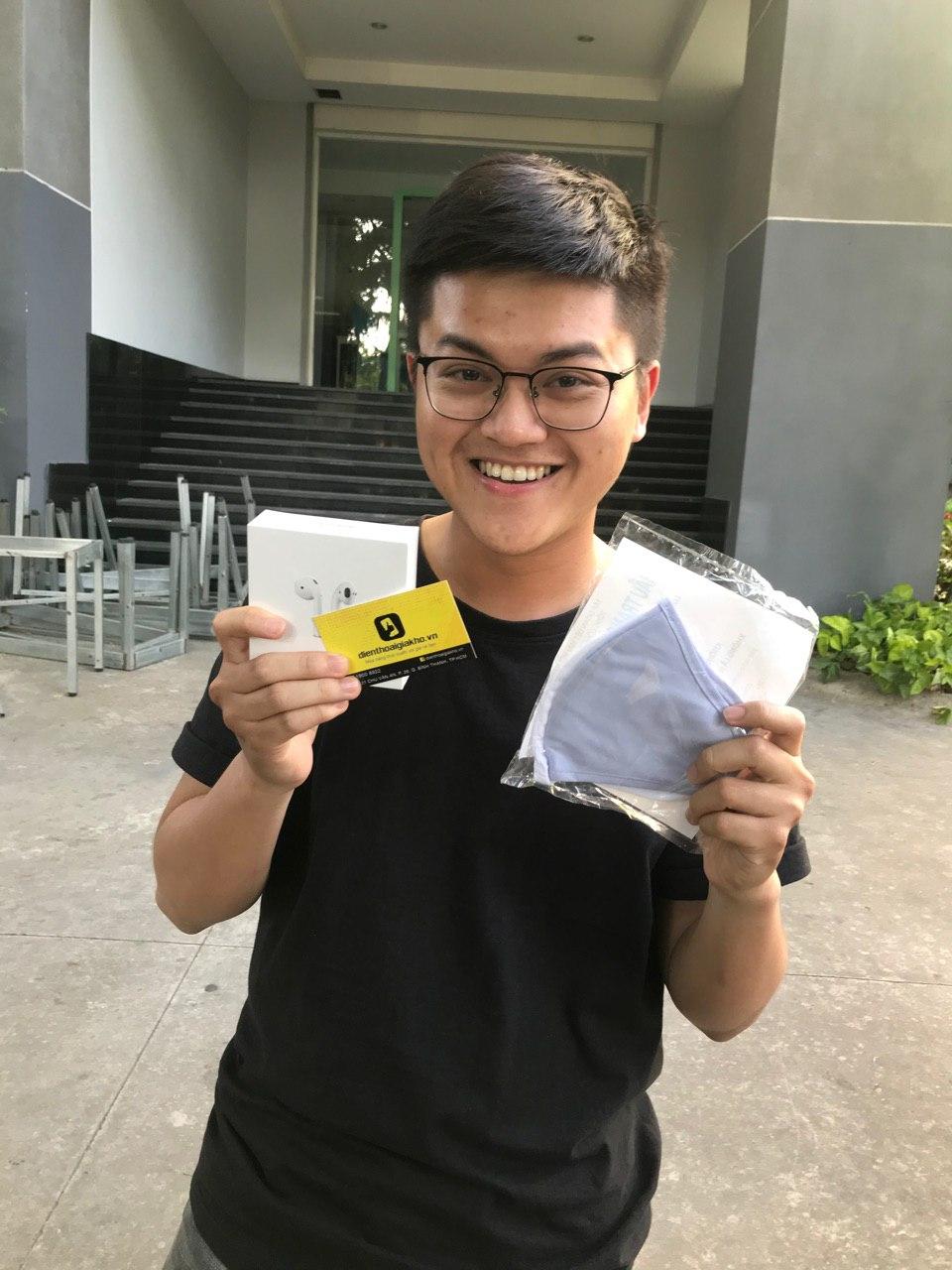 Tai nghe Apple AirPods 2 Hộp Sạc Có Dây Likenew - Fullbox