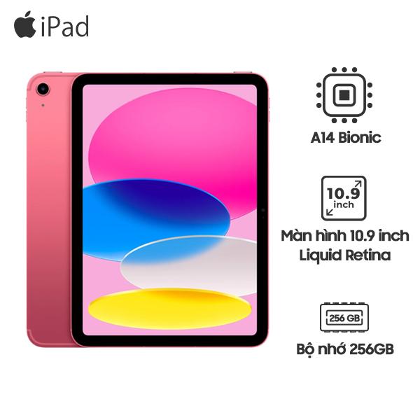 iPad Gen 10 10.9 inch Wifi 256GB  | Chính Hãng Apple Việt Nam