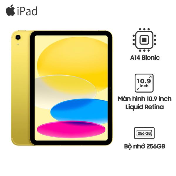 iPad Gen 10 10.9 inch Wifi 256GB  | Chính Hãng Apple Việt Nam