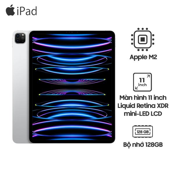 iPad Pro M2 11 inch 2022 Wifi 5G 128GB Cũ 99%
