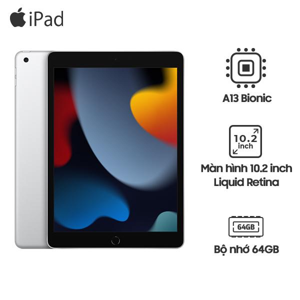 iPad Gen 9 10.2 inch Wifi 64GB | Chính Hãng Apple Việt Nam