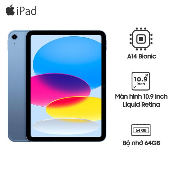 iPad Gen 10 10.9 inch Wifi 64GB Cũ 99%