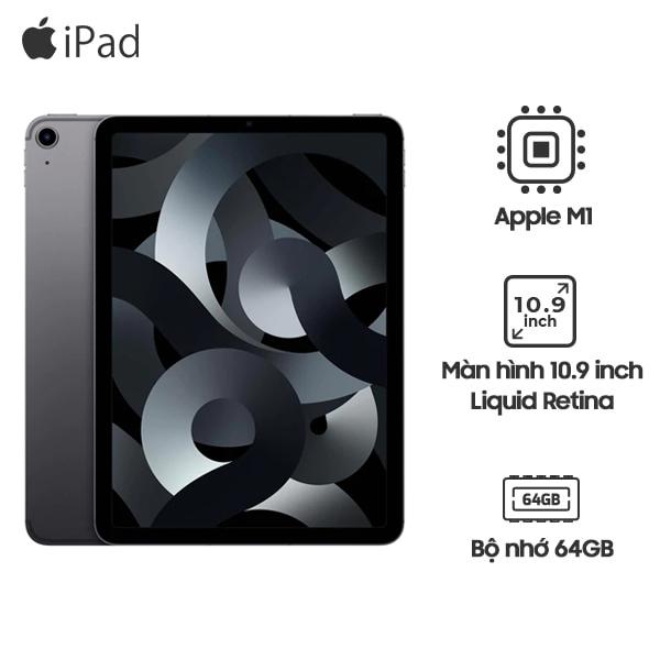iPad Air 5 10.9 inch 2022 Wifi 5G 64GB Cũ 99%