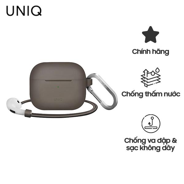 Ốp UNIQ Vencer Silicone Hang For Airpods 3