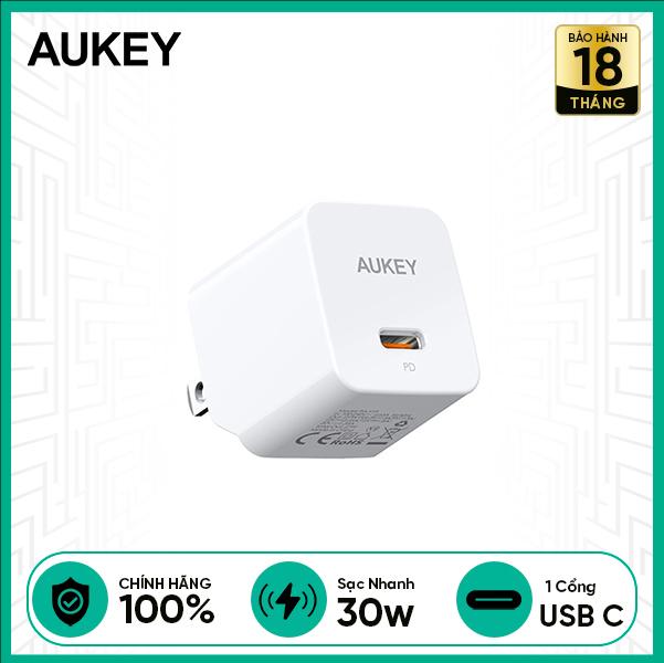 Củ Sạc Nhanh AUKEY PD 30W PA-Y30s