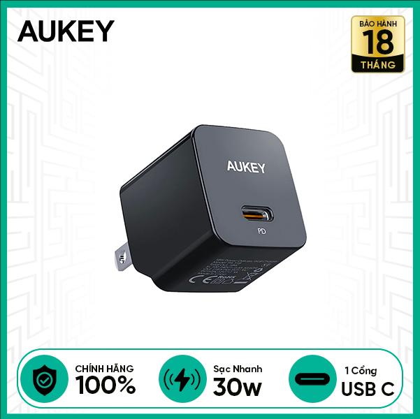 Củ Sạc Nhanh AUKEY PD 30W PA-Y30s