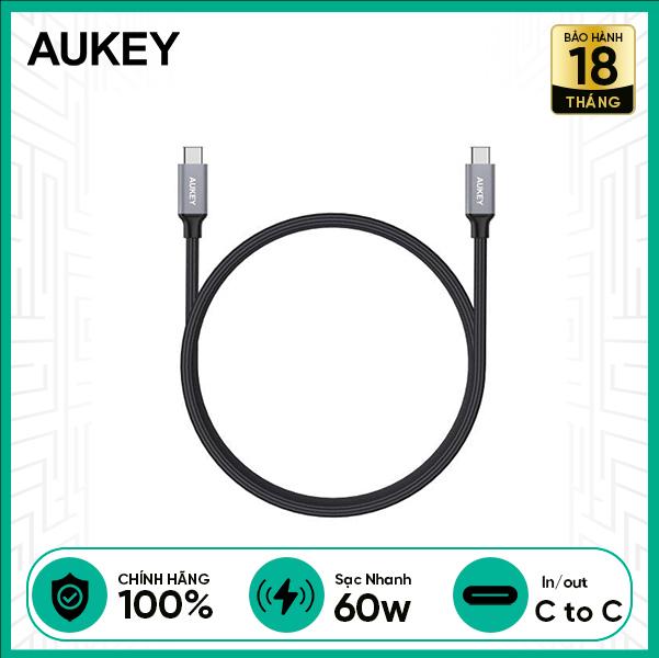 Cáp AUKEY C to C 2.0 1m CB-CD5 60W