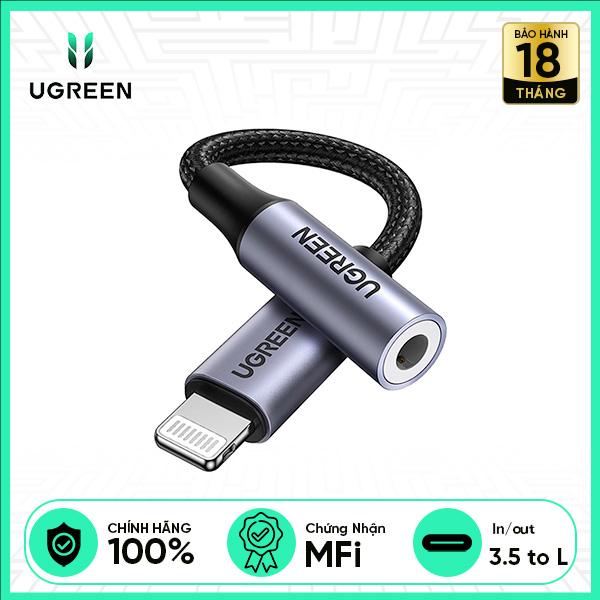 Jack Chuyển UGREEN Lightning To 3.5 mm