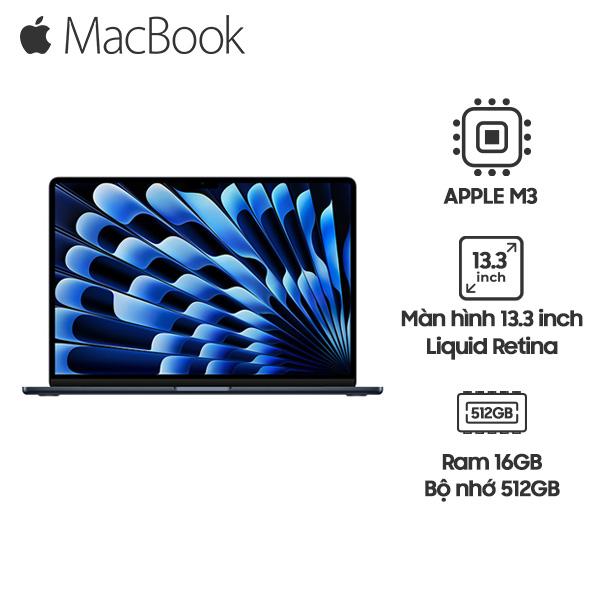 MacBook Air M3 13 Inch (16GB/512GB) | Chính Hãng Apple Việt Nam