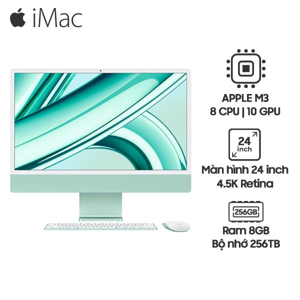 iMac M3 24 Inch Retina 4.5K (8GB/256GB) 2023 | Chính Hãng Apple Việt Nam