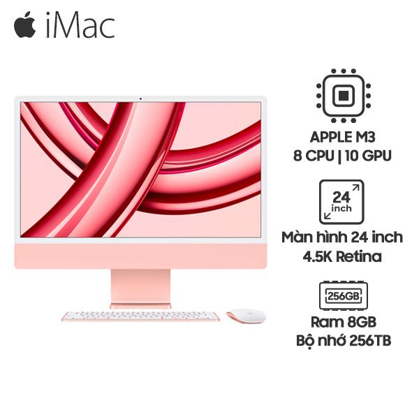 iMac 2023 M3 24 Inch Retina 4.5K 8GB/256GB SSD | Chính Hãng Apple Việt Nam