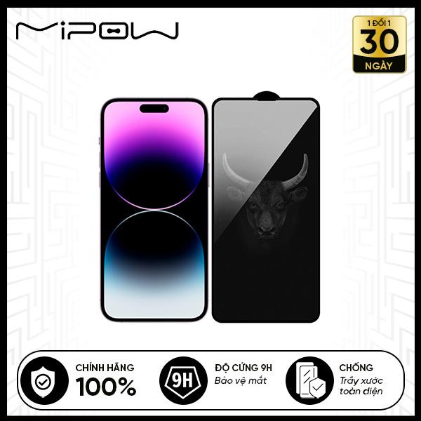 Miếng Dán Cường Lực Mipow KingBull HD Cho iPhone 12 | 13 | 14 Series
