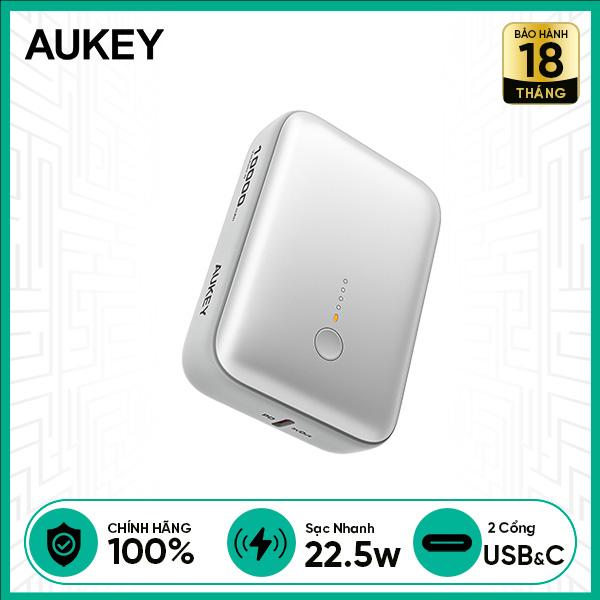 Pin Sạc Dự Phòng AUKEY Siêu Nhỏ Sạc Nhanh 22.5W 10.000mAh PB-N83S / PB-Y55 