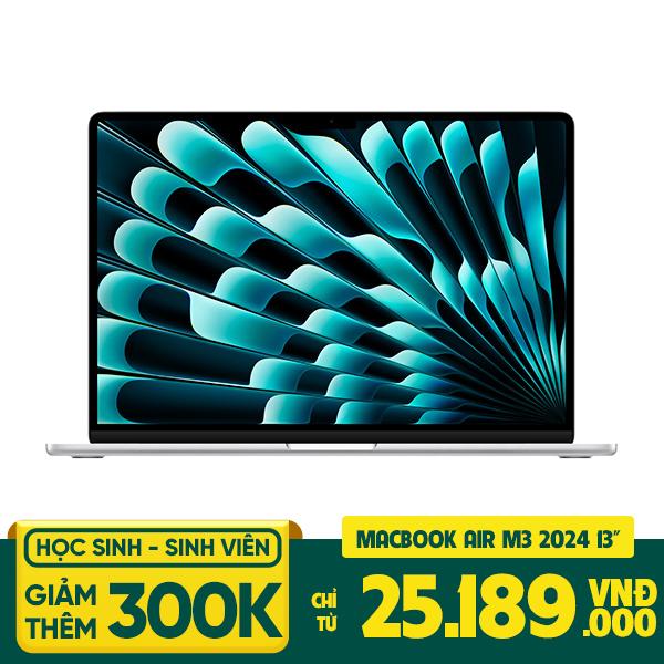 MacBook Air M3 13 Inch (8GB/256GB) | Chính Hãng Apple Việt Nam