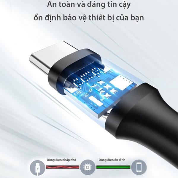 Cáp sạc nhanh Bagi Type C to Type C PD-C100W