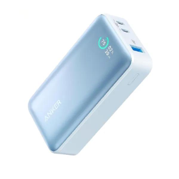 Pin Sạc Dự Phòng ANKER 553 Sạc Nhanh 30W 10.000mAh (A1256) Có Màn Hình Hiển Thị Dung Lượng Pin