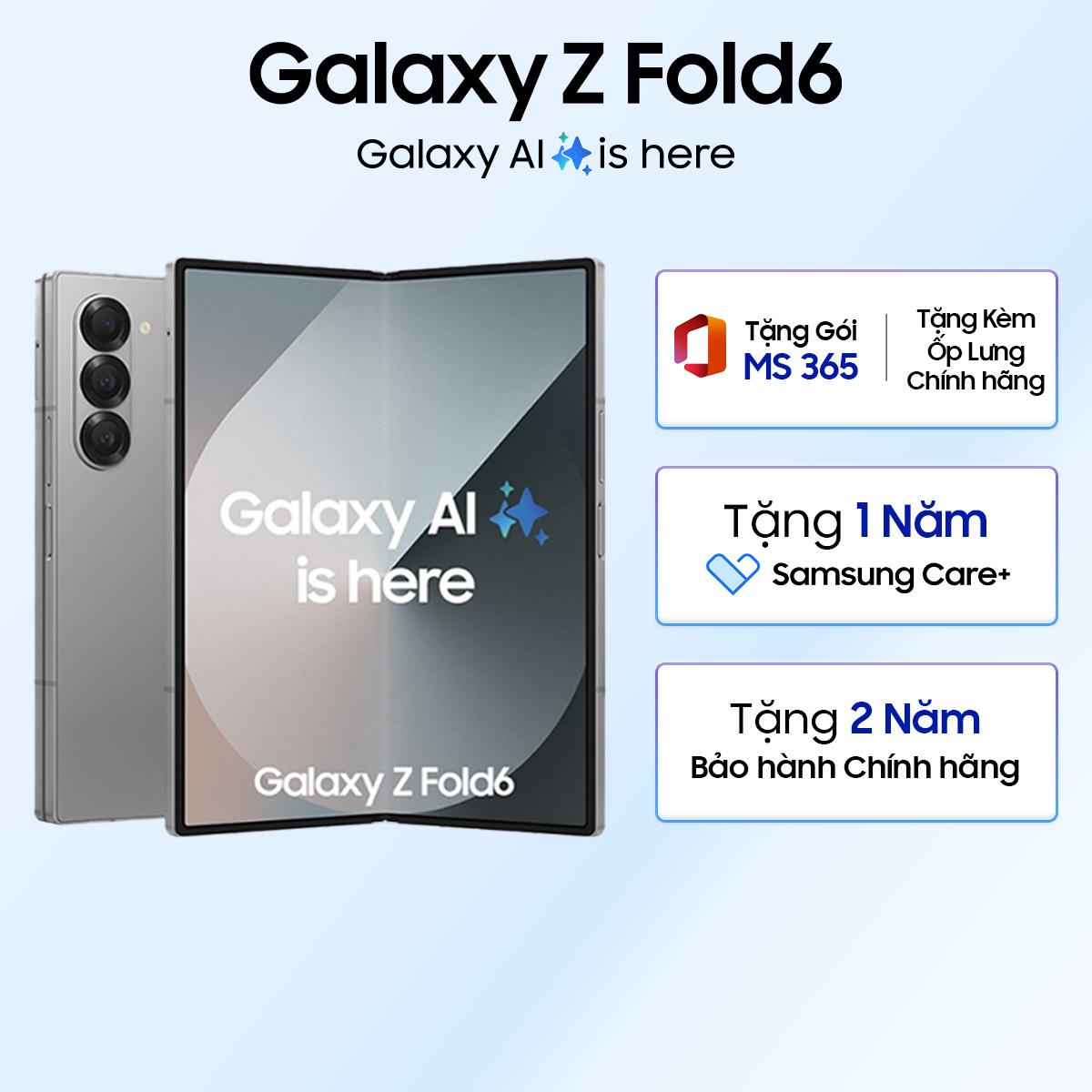 Samsung Galaxy Z Fold6 5G 12GB/256GB Chính Hãng - BHĐT