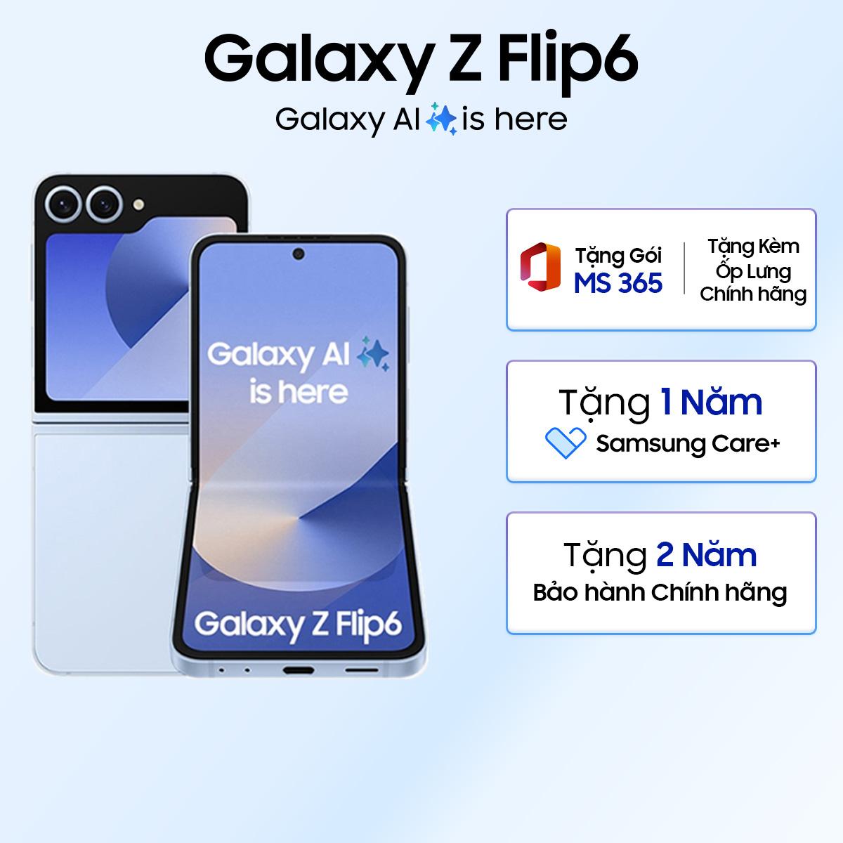 Samsung Galaxy Z Flip6 5G 12GB/256GB Chính Hãng