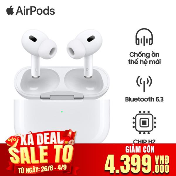 Tai Nghe Apple AirPods Pro 2 Magsafe Charge 2023 (USB-C) Chính Hãng