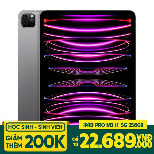 iPad Pro M2 11 inch 2022 Wifi 5G 128GB Chính Hãng