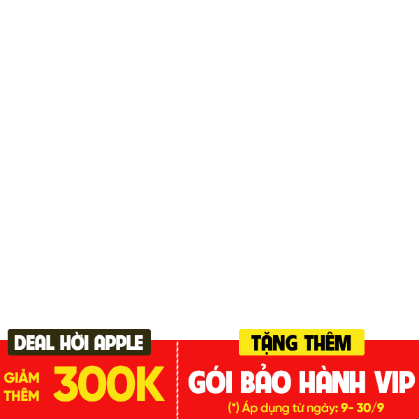 Herobadge: Deal Hời Apple 300K - BH VIP