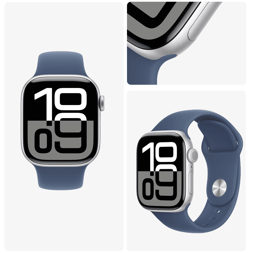 Apple Watch Series 10 46mm GPS Viền Nhôm Dây Cao Su Chính Hãng VN/A