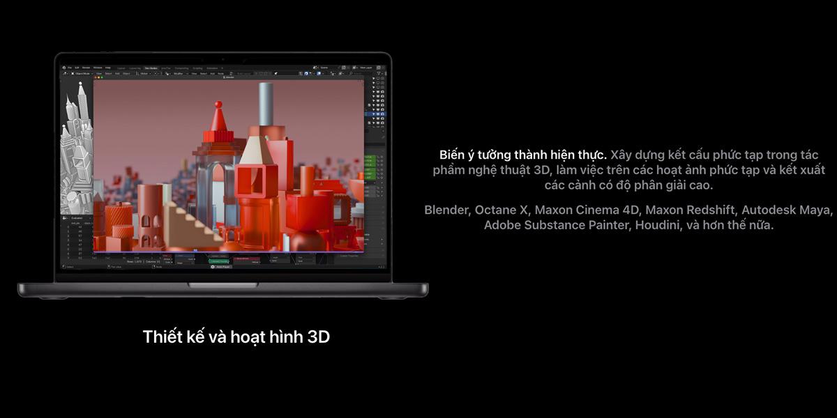 MacBook Pro M5 14 Inch 10 CPU 10 GPU (16GB/1TB) | Chính Hãng Apple Việt Nam