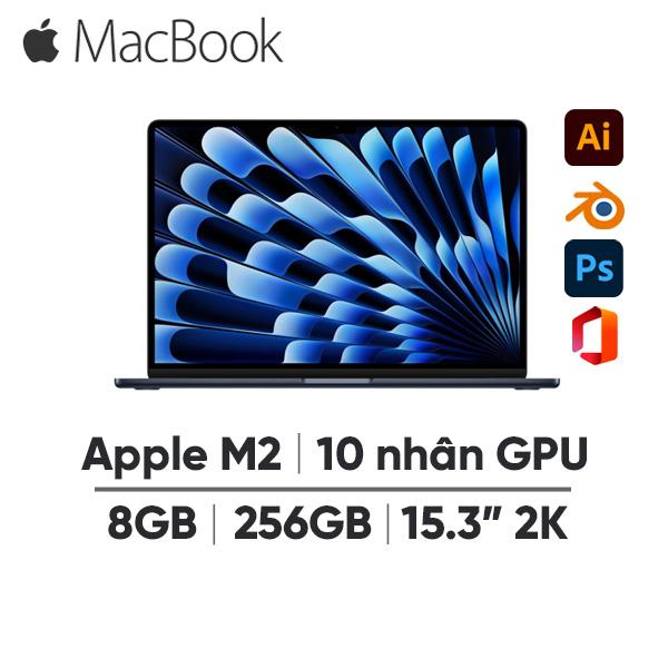 MacBook Air M2 15 Inch 8 CPU 10 GPU (8GB/256GB) Cũ 99%
