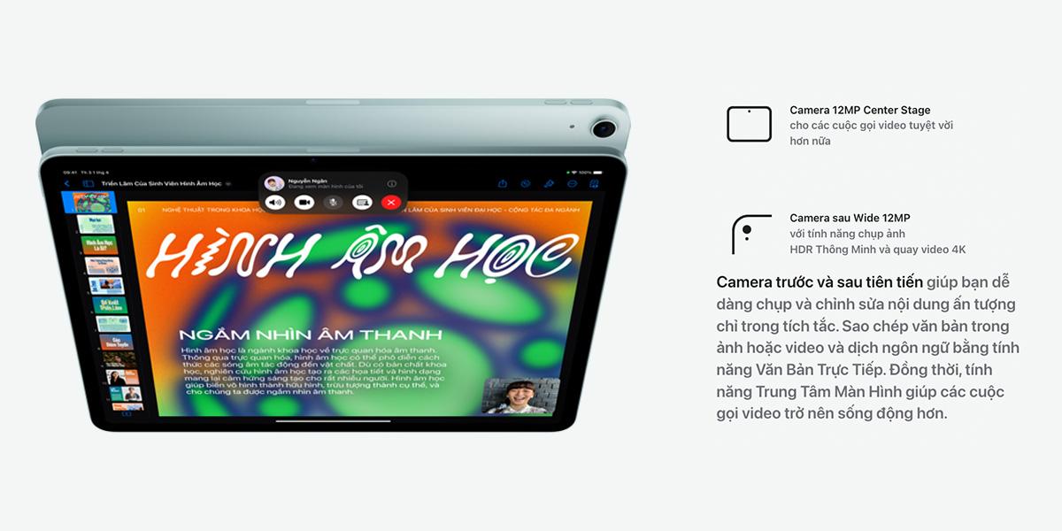 iPad Air 7 M3 11 inch 2025 Wifi 256GB | Chính Hãng Apple Việt Nam