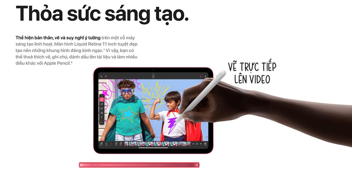 iPad Gen 11 A16 Wifi 128GB | Chính Hãng Apple Việt Nam