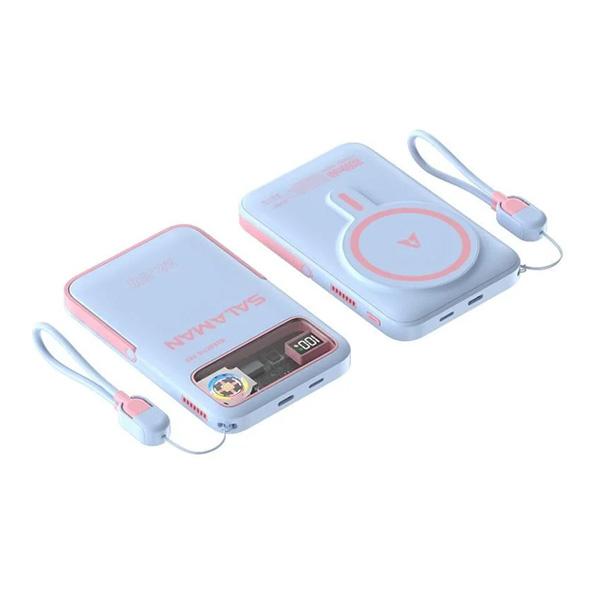 Pin Sạc Dự Phòng Salaman Airfan Magnetic Pro 10.000 mAh 22.5W