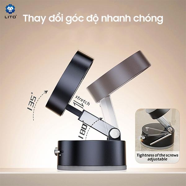 Giá Đỡ Điện Thoại LITO LT-W03 Magnetic Suction Chính Hãng