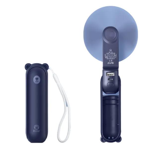 Quạt cầm tay mini 3 in 1 Jisulife F8X 4500mAh Chính Hãng