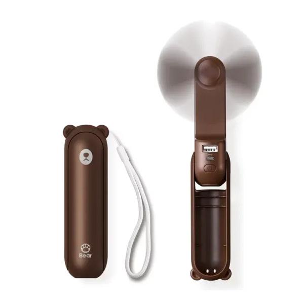 Quạt cầm tay mini 3 in 1 Jisulife F8X 4500mAh Chính Hãng