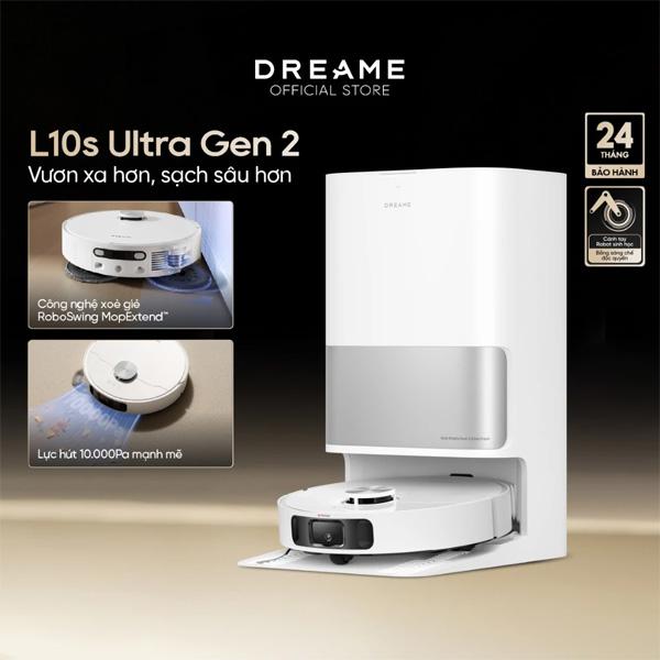 Robot hút bụi lau nhà Dreame L10S Ultra Gen 2 Chính Hãng