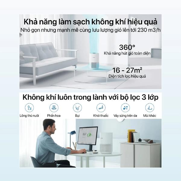 Máy Lọc Không Khí Xiaomi Smart 4 Pro Chính Hãng