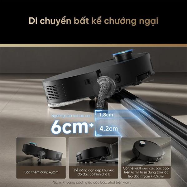 Robot hút bụi lau nhà tự động làm sạch Dreame X50 Ultra Likenew Fullbox