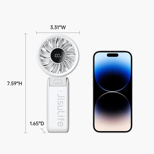 Quạt cầm tay mini Jisulife Life 7 5000mAh Chính Hãng