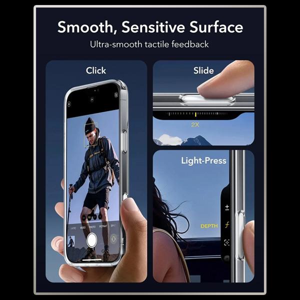 Ốp Lưng ESR Classic Hybrid HaloLock iPhone 16 Series Chính Hãng