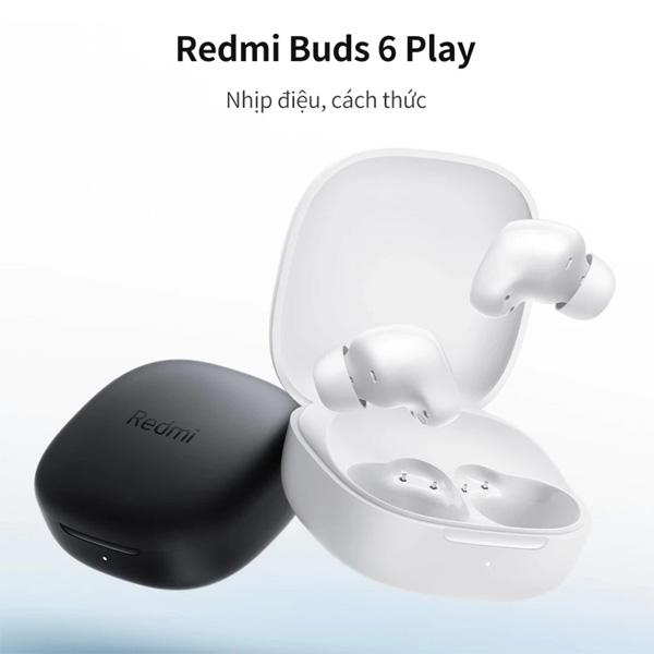 Tai Nghe Bluetooth True Wireless Xiaomi Redmi Buds 6 Play Chính Hãng