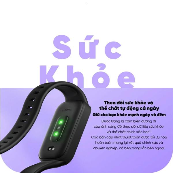 Vòng đeo tay thông minh Xiaomi Smart Band 9 Active Chính Hãng