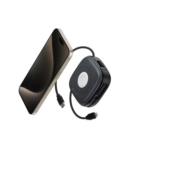 Pin Sạc Dự Phòng Không Dây Mazer Qi2 4 in 1 MagLink18i Chính Hãng