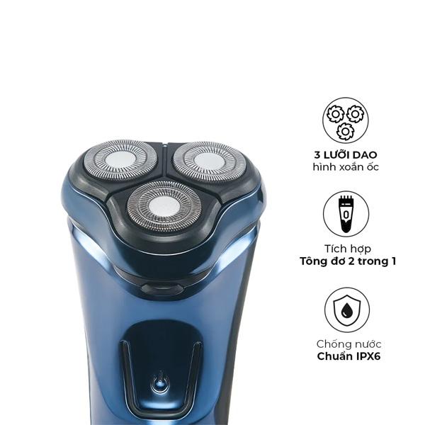 Máy Cạo Râu MAGIC B-63 3W 600mAh Chống nước IPX6 Chính Hãng