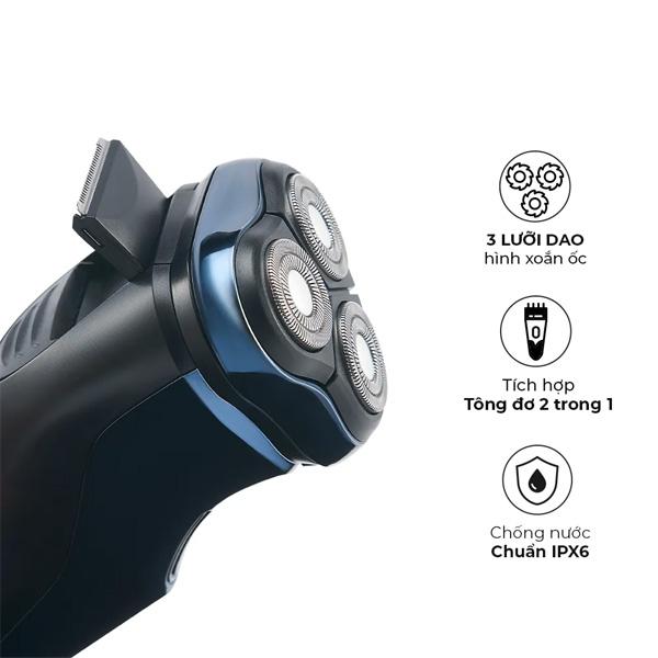 Máy Cạo Râu MAGIC B-63 3W 600mAh Chống nước IPX6 Chính Hãng