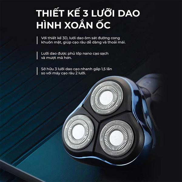 Máy Cạo Râu MAGIC B-63 3W 600mAh Chống nước IPX6 Chính Hãng