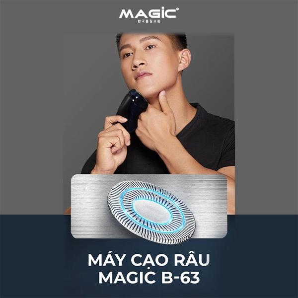 Máy Cạo Râu MAGIC B-63 3W 600mAh Chống nước IPX6 Chính Hãng