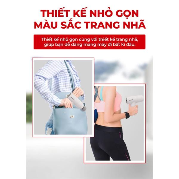 Súng Massage BUHEUNG Choice.Dr DC-001 6 Chế Độ Chính Hãng
