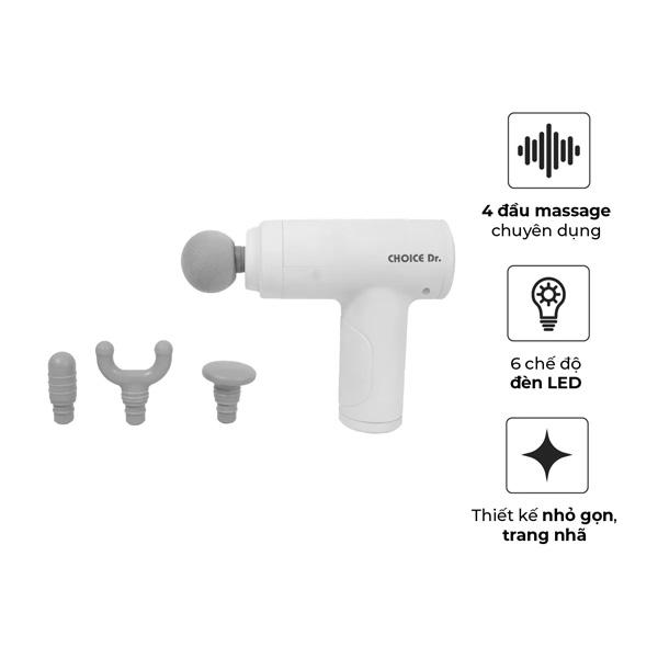 Súng Massage BUHEUNG Choice.Dr DC-001 6 Chế Độ Chính Hãng