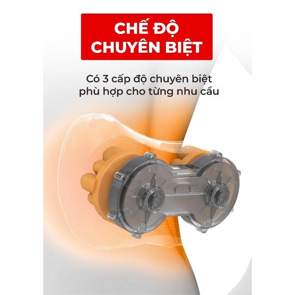 Gối Massage BUHEUNG Choice.Dr DC-022 40W Nhiệt Hồng Ngoại 3 chế độ Chính Hãng
