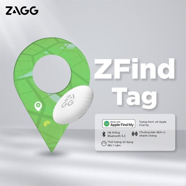 Thẻ Xác Định Vị Trí ZAGG ZFind Tag Chính Hãng
